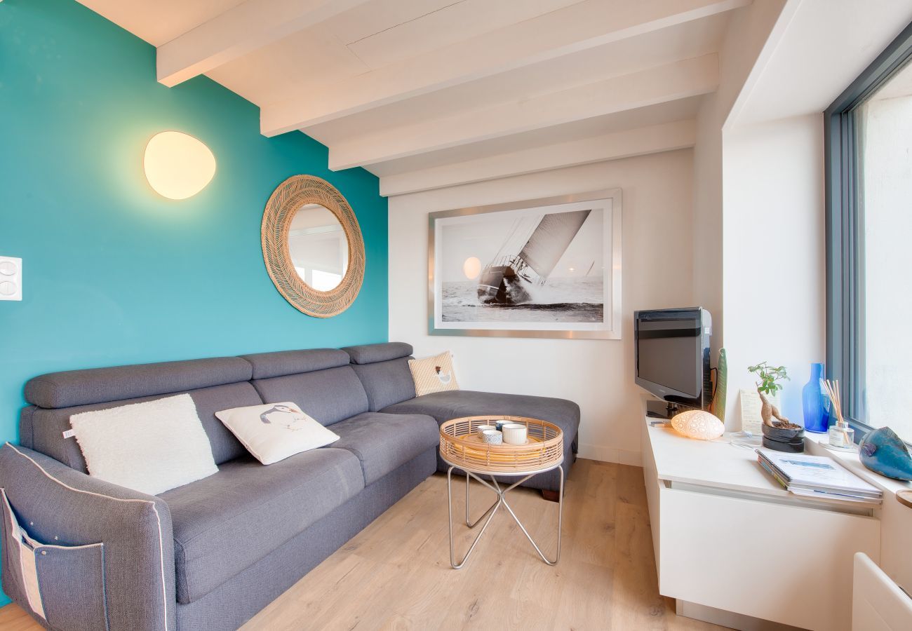 House in Landéda - Exceptional view - House for 4 - 100m beach