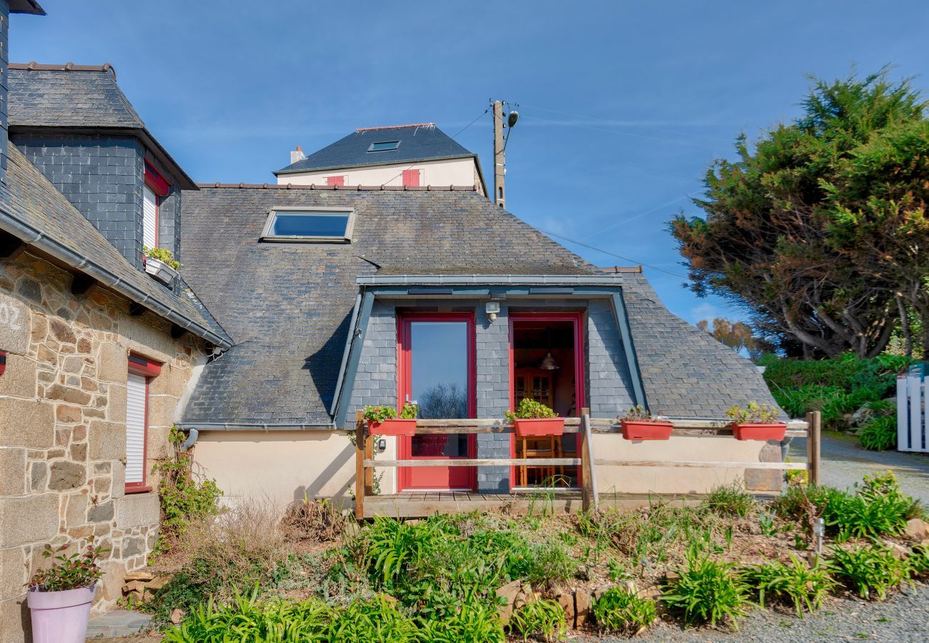 Terraced House in Penvénan - Sea view for 5 -  Petit Bambou - Penvenan