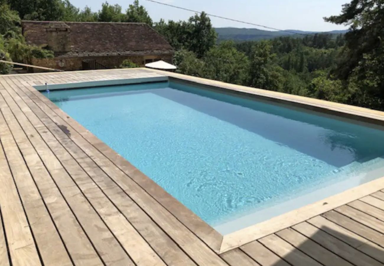 House in Saint-Léon-sur-Vézère - Beautiful house with heated pool for 6
