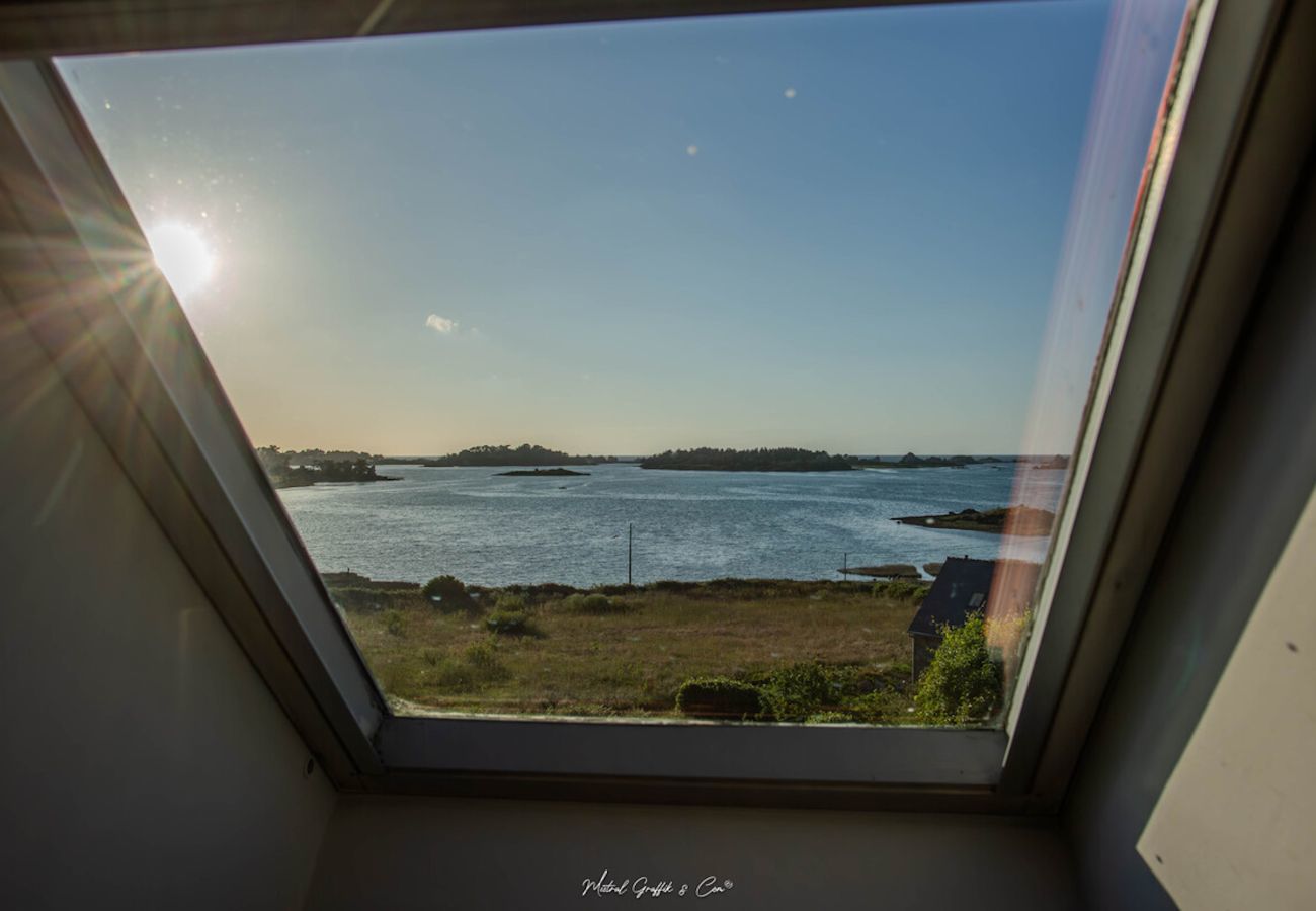 House in Penvénan - House for 7 Grand Bambou - superb sea view