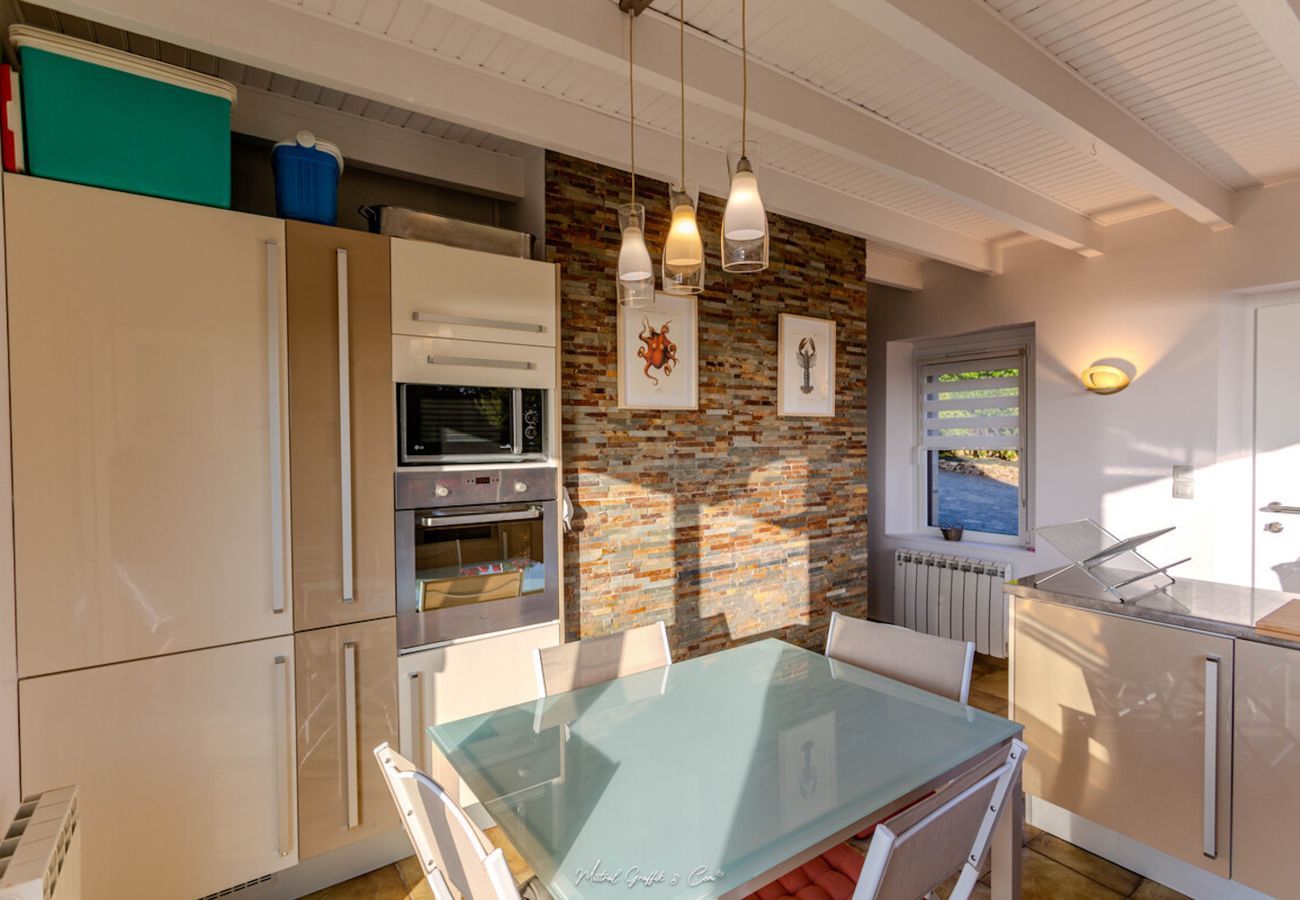 House in Penvénan - House for 7 Grand Bambou - superb sea view