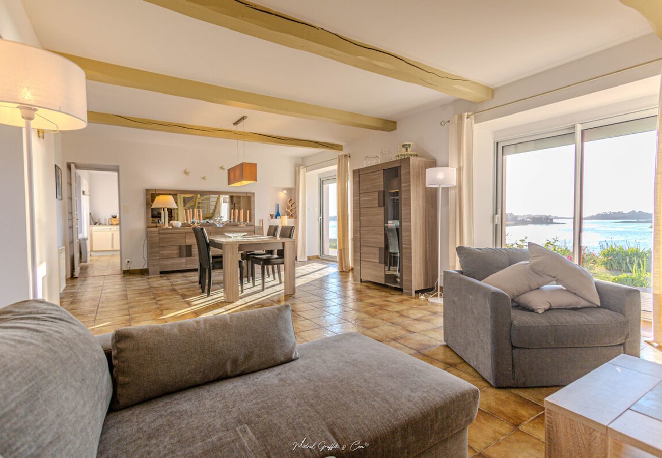 House in Penvénan - House for 7 Grand Bambou - superb sea view