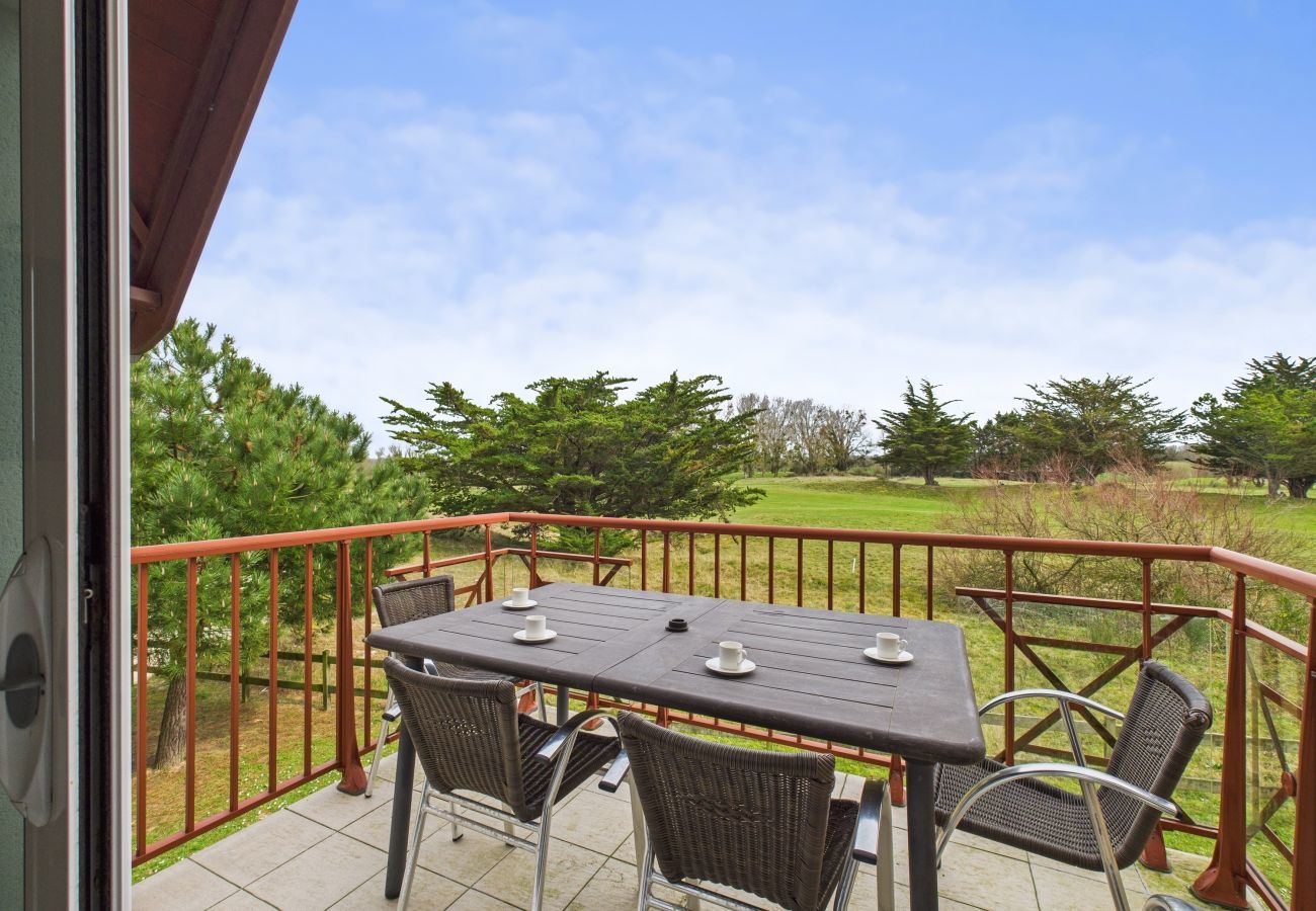 Apartment in Fréhel - View of Fréhel Golf Course - Heated swimming pool