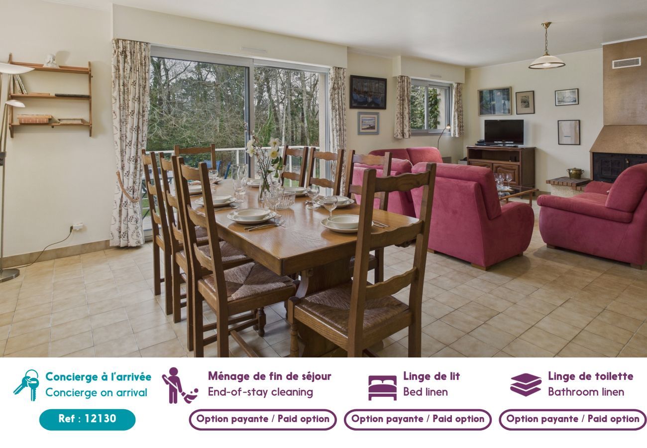 House in La Forêt-Fouesnant - House with garden for 8 adults & 2 kids