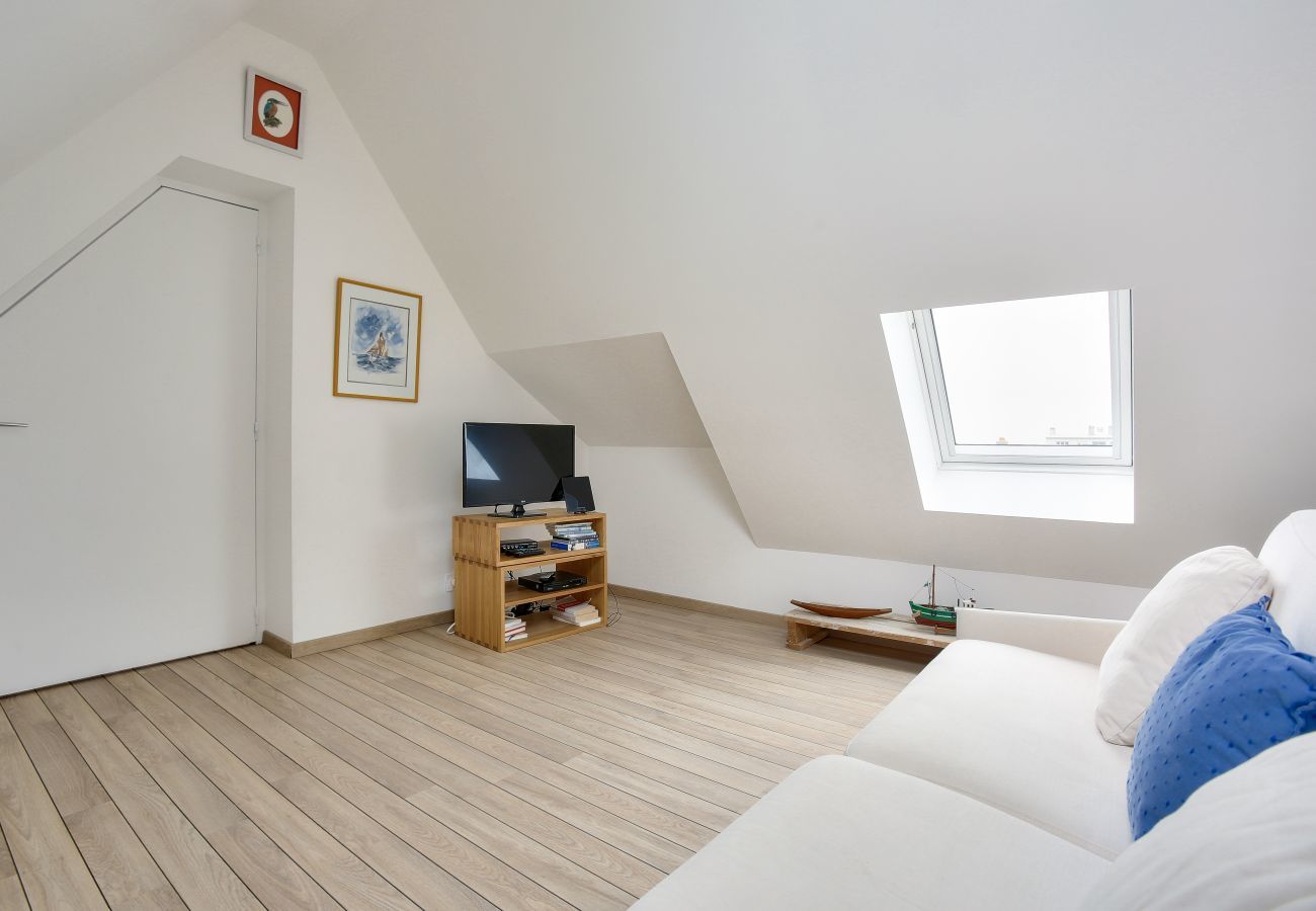 Apartment in Dinard - Duplex for 6 in the city center - 150m from the beach