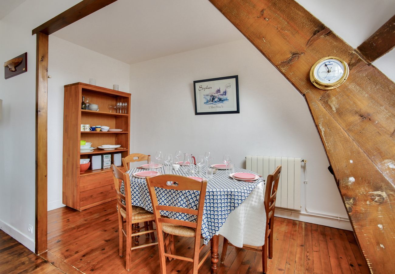 Apartment in Dinard - Duplex for 6 in the city center - 150m from the beach