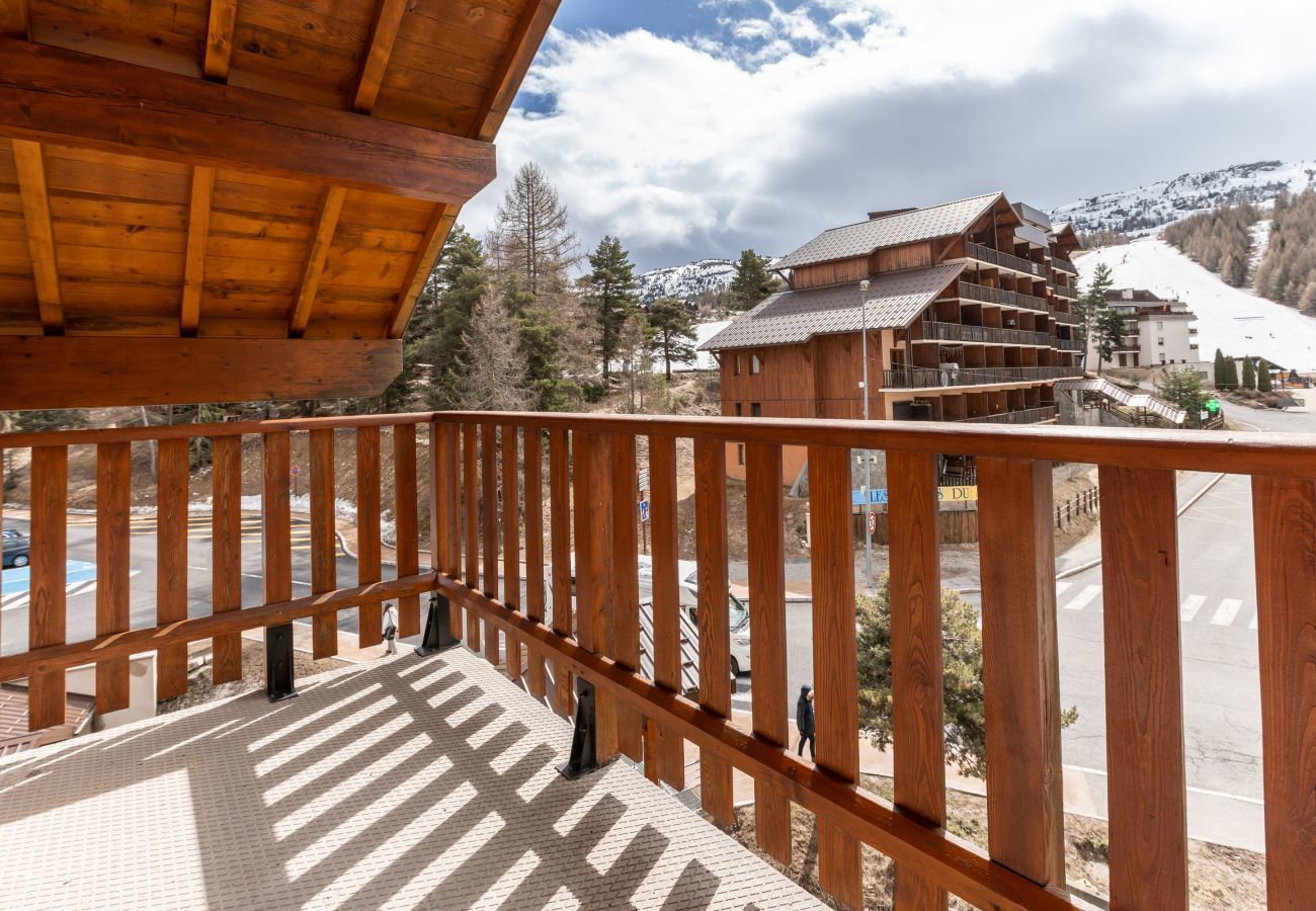 Apartment in Le Dévoluy - 150m from the slopes, apartment for 8 with balcony