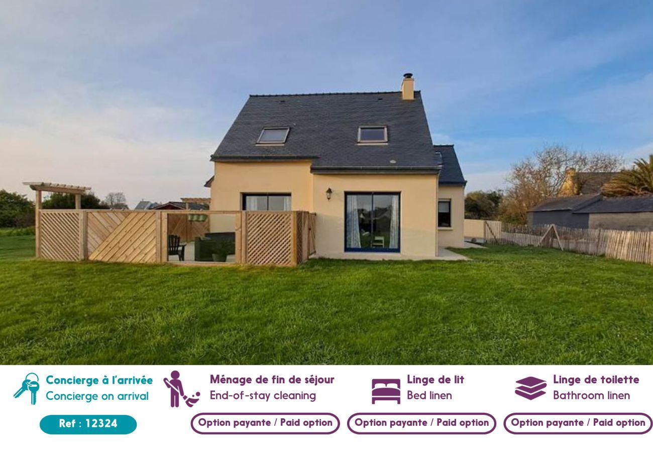 House in Plouguerneau - Ty Tad Kozh house 500 m from beach for 6