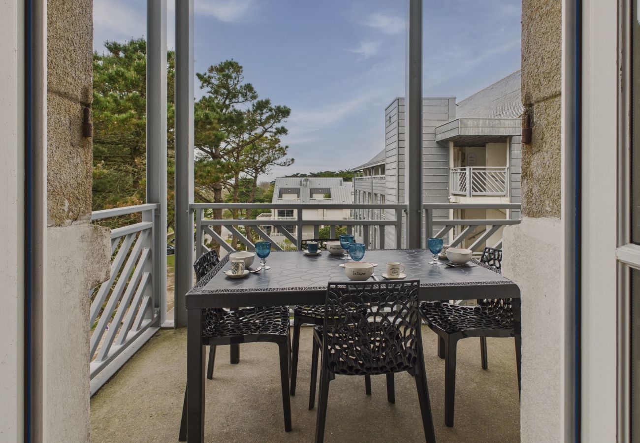 Apartment in Le Croisic - Duplex for 4 with balcony and direct beach access