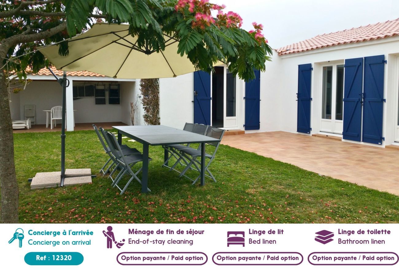 House in Noirmoutier-en-l´Ile - House for 10 with garden in Noirmoutier