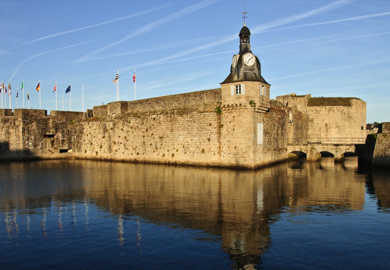 Apartment in Concarneau - Port and beaches within walking distance for 4 