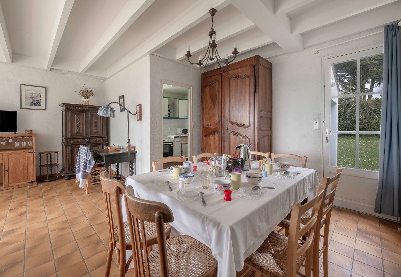House in Préfailles - House for 8, sea view, 400m from the beach