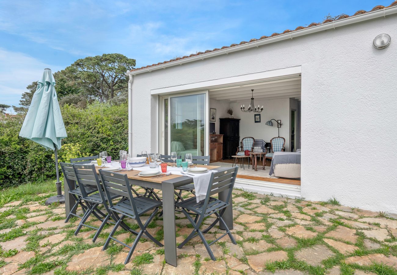House in Préfailles - House for 8, sea view, 400m from the beach
