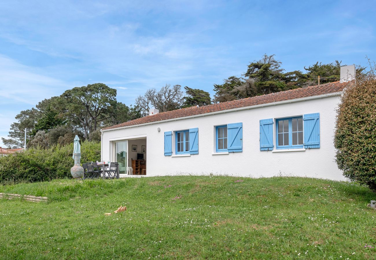 House in Préfailles - House for 8, sea view, 400m from the beach