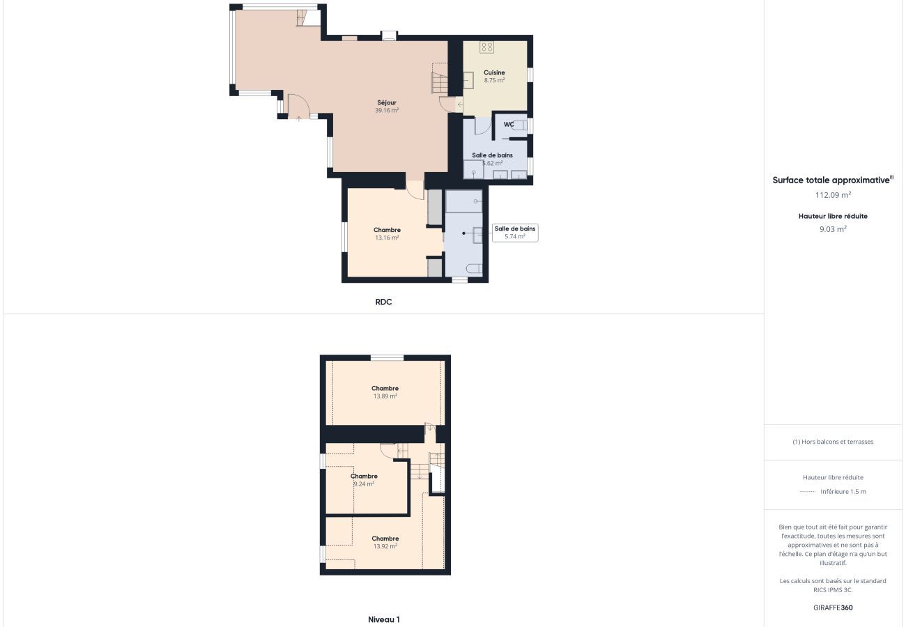 House in Trévou-Tréguignec - House for 8 with large garden, 150m from the sea