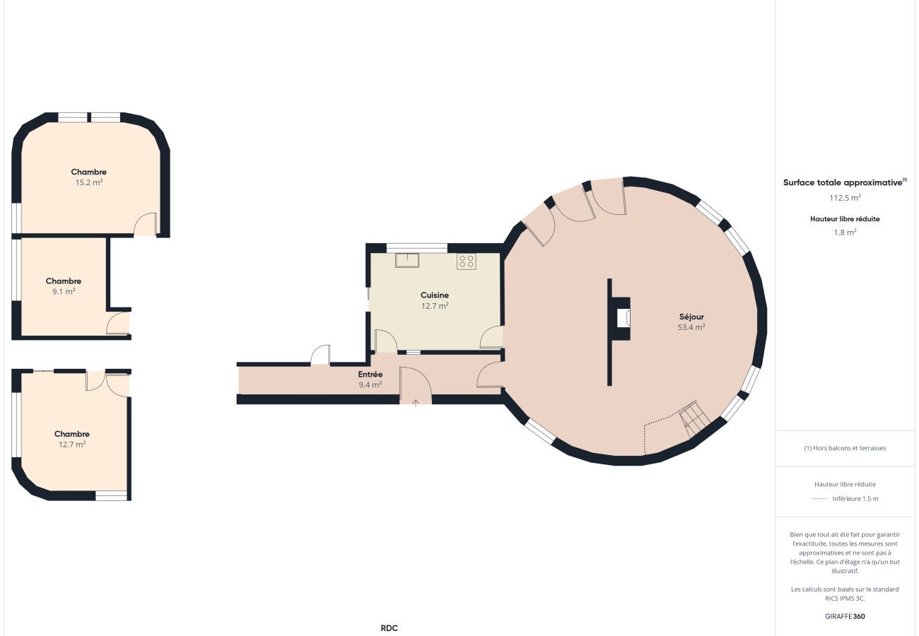 House in Pleuven - Heated pool, large garden, house for 8