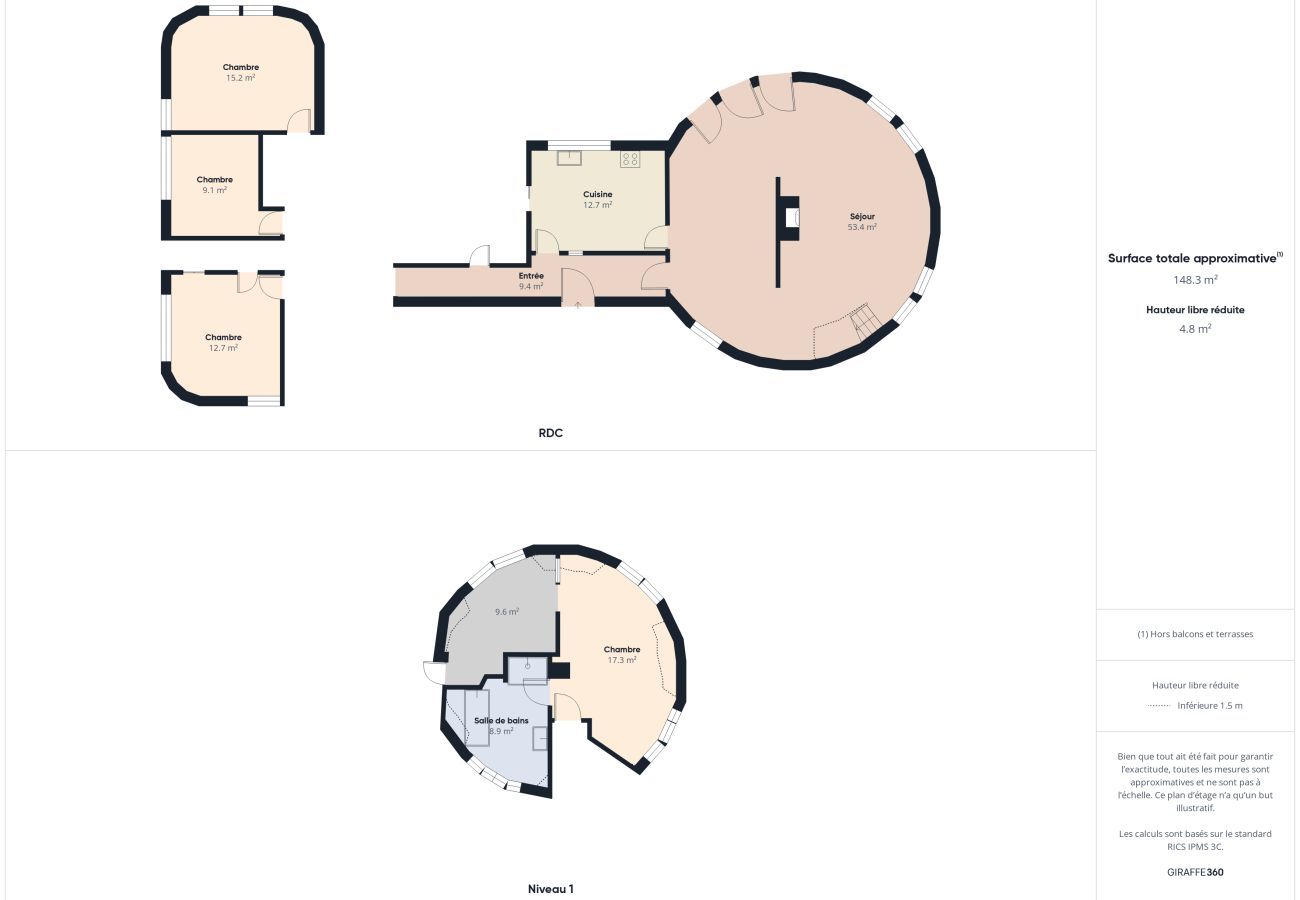House in Pleuven - Heated pool, large garden, house for 8