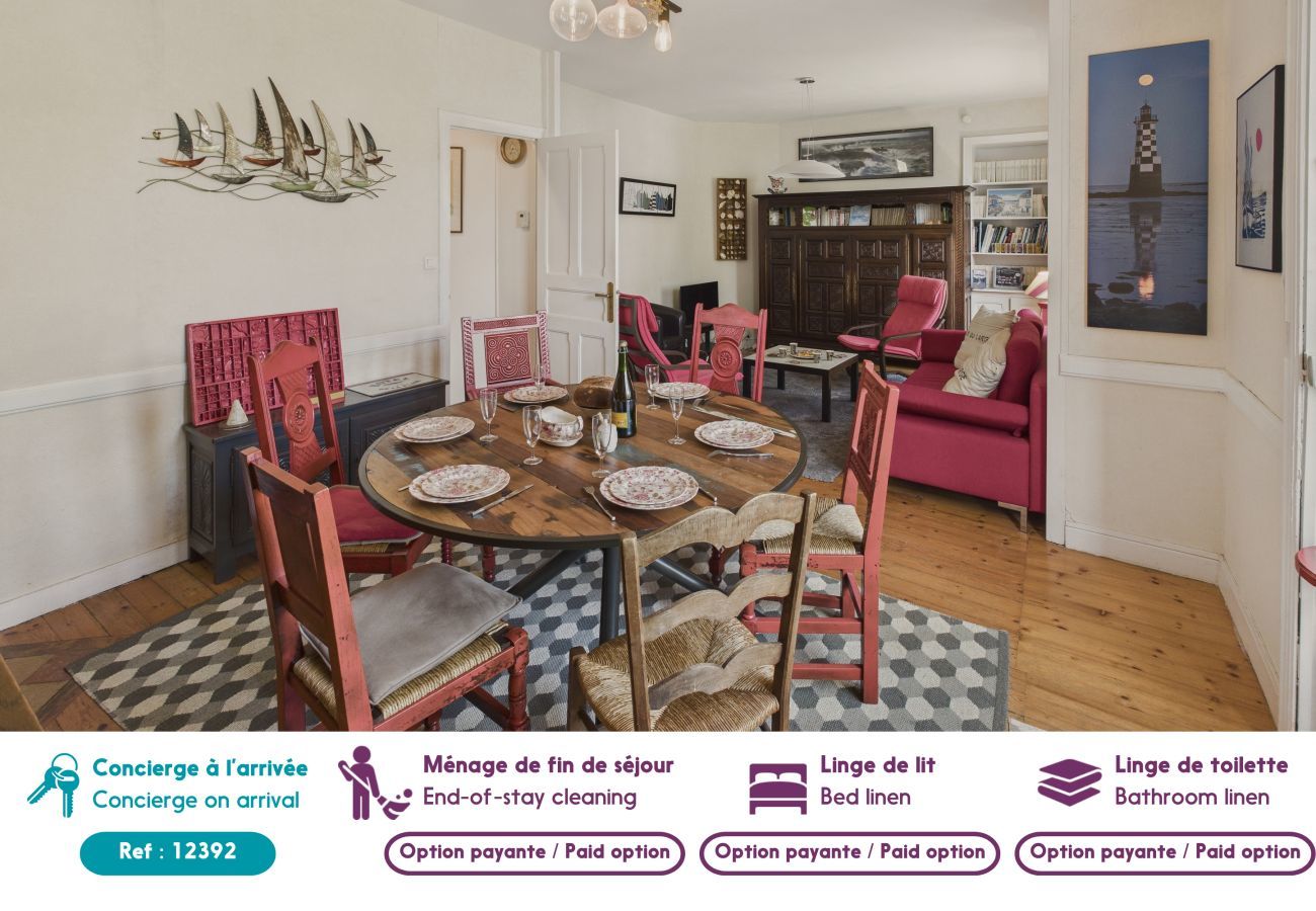 House in Ile Tudy - House 32m from the beach - Large garden - for 6