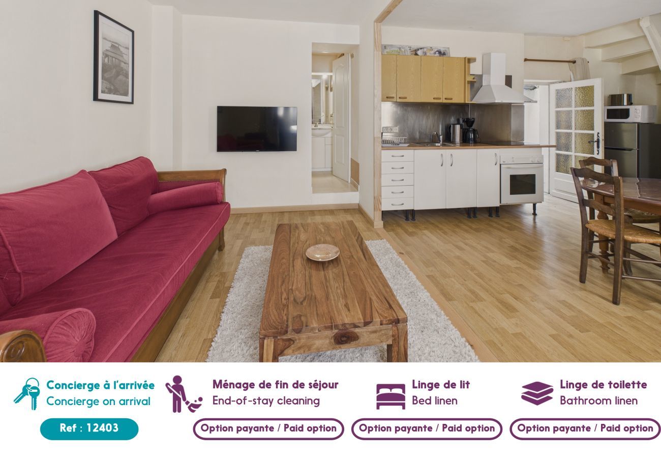 House in Sarlat-la-Canéda - House for 4 with terrace in the city center