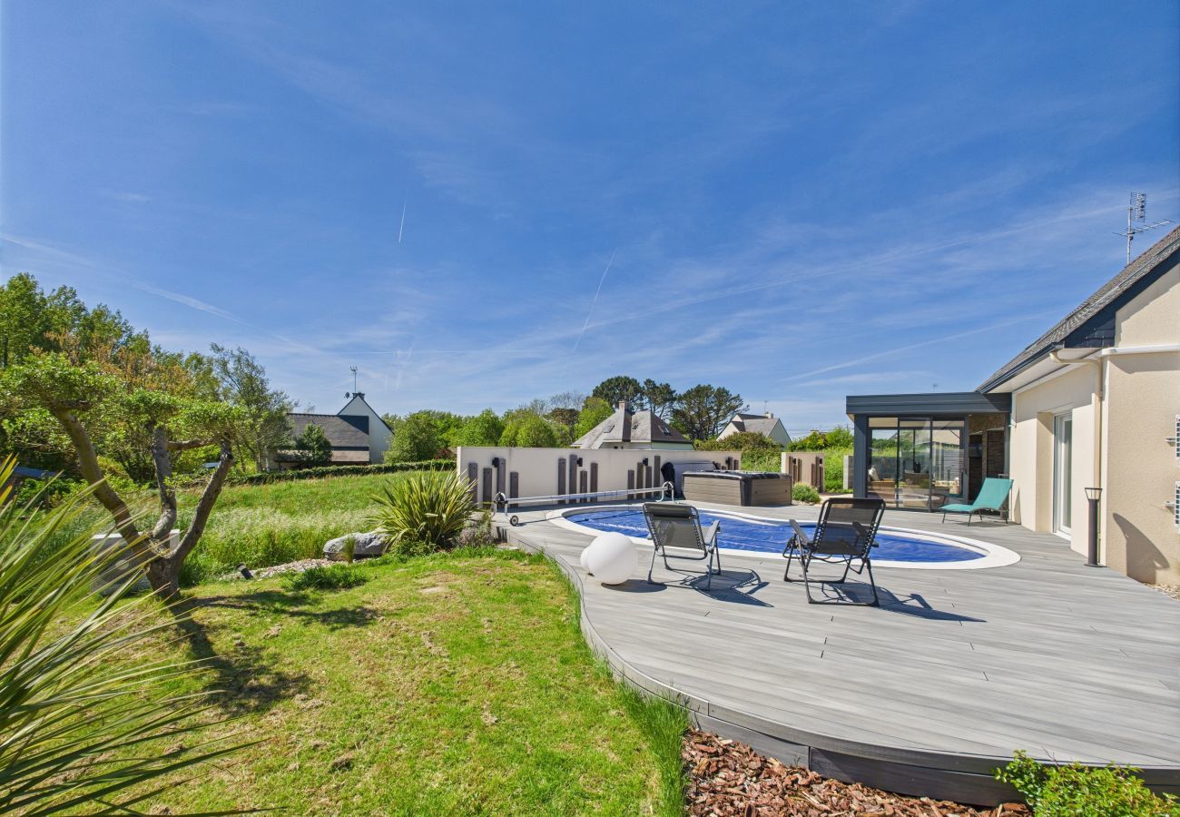House in Penmarch - Swimming pool, jacuzzi and large terrace for 7