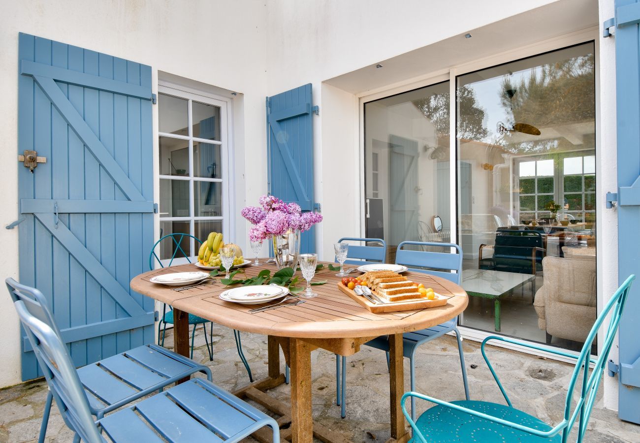 House in Noirmoutier-en-l´Ile - 200m from the beach-House at Vieil-For 4-Garden