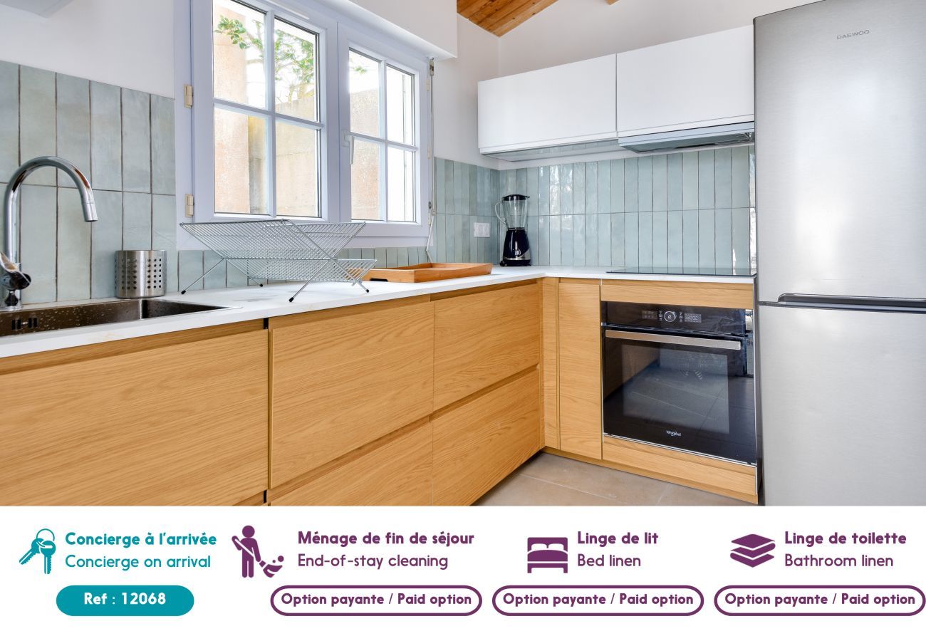 House in Noirmoutier-en-l´Ile - 200m from the beach-House at Vieil-For 4-Garden