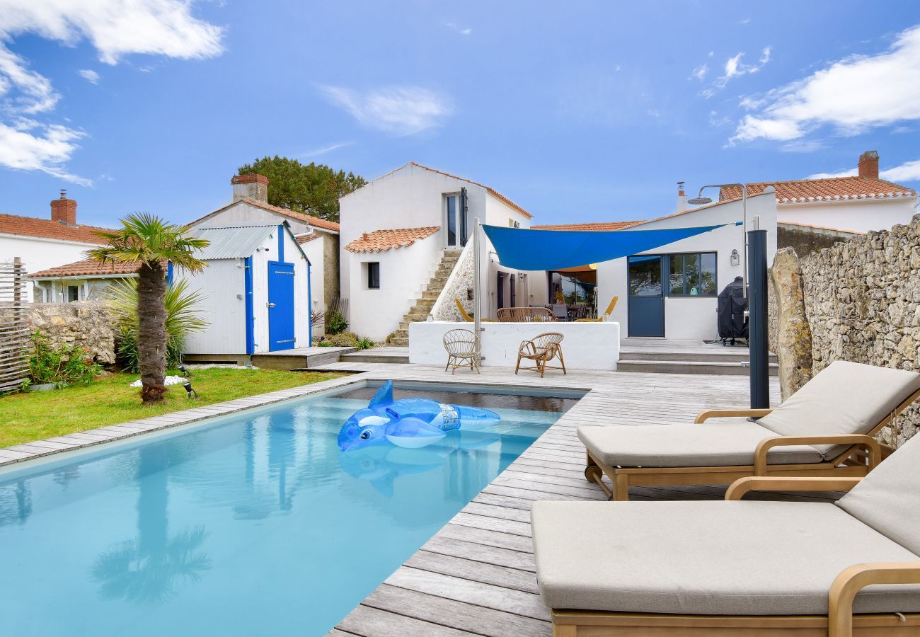 House in La Guérinière - Heated pool, garden, magnificent villa for 10