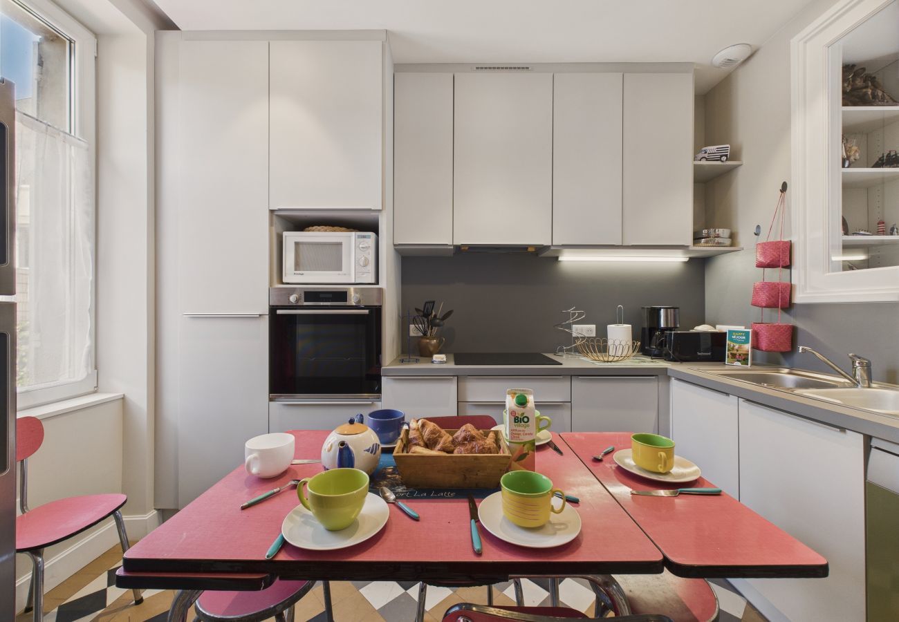House in Pléneuf-Val-André - 400 m from the beach, garden, house for 6