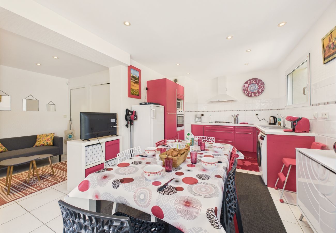 House in Pléneuf-Val-André - Heated pool, beach 700m away, house for 6