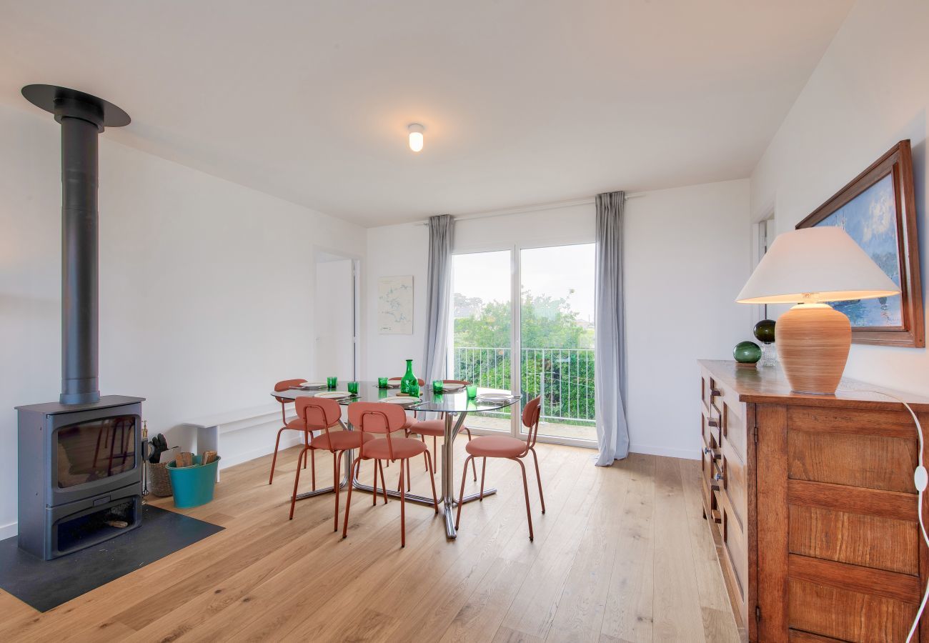 House in Plouguerneau - Sea view - House for 6 with balcony - Garden