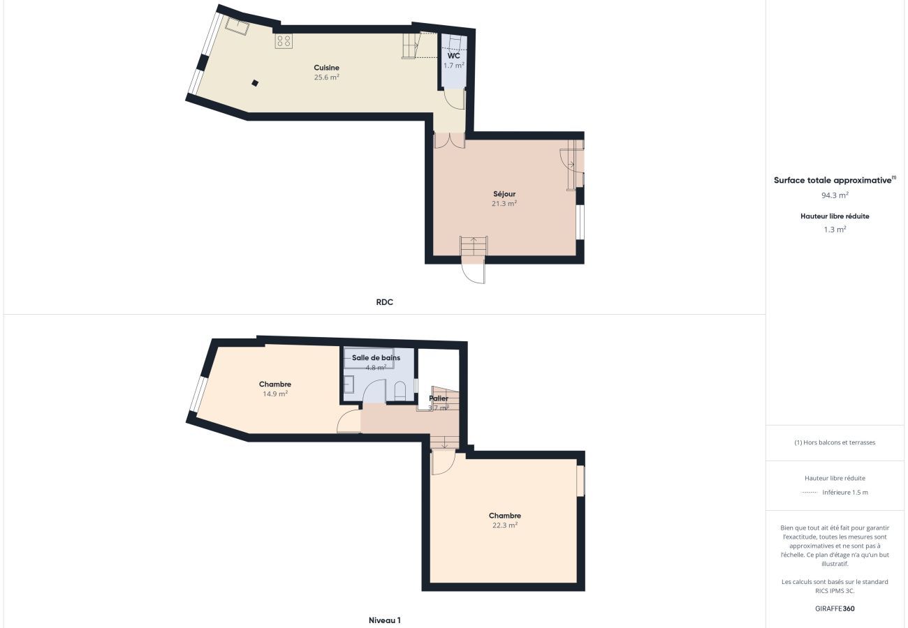 House in Le Bois-Plage-en-Ré - 800 m from the beach - House for 6 in Bois-Plage