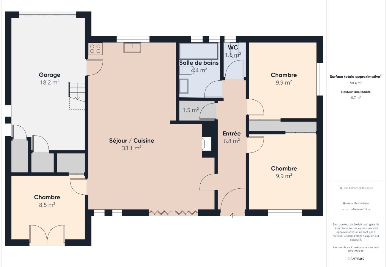 House in Bretignolles-sur-Mer - Garden, 800m from the beach, house for 6