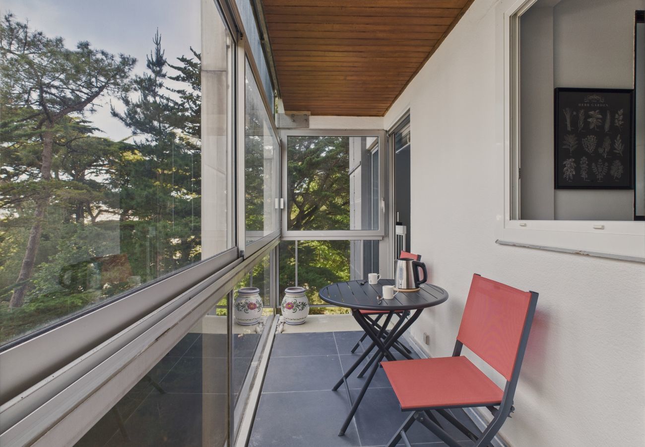 Apartment in La Baule-Escoublac - 350m from the beach, apartment for 2 - balcony