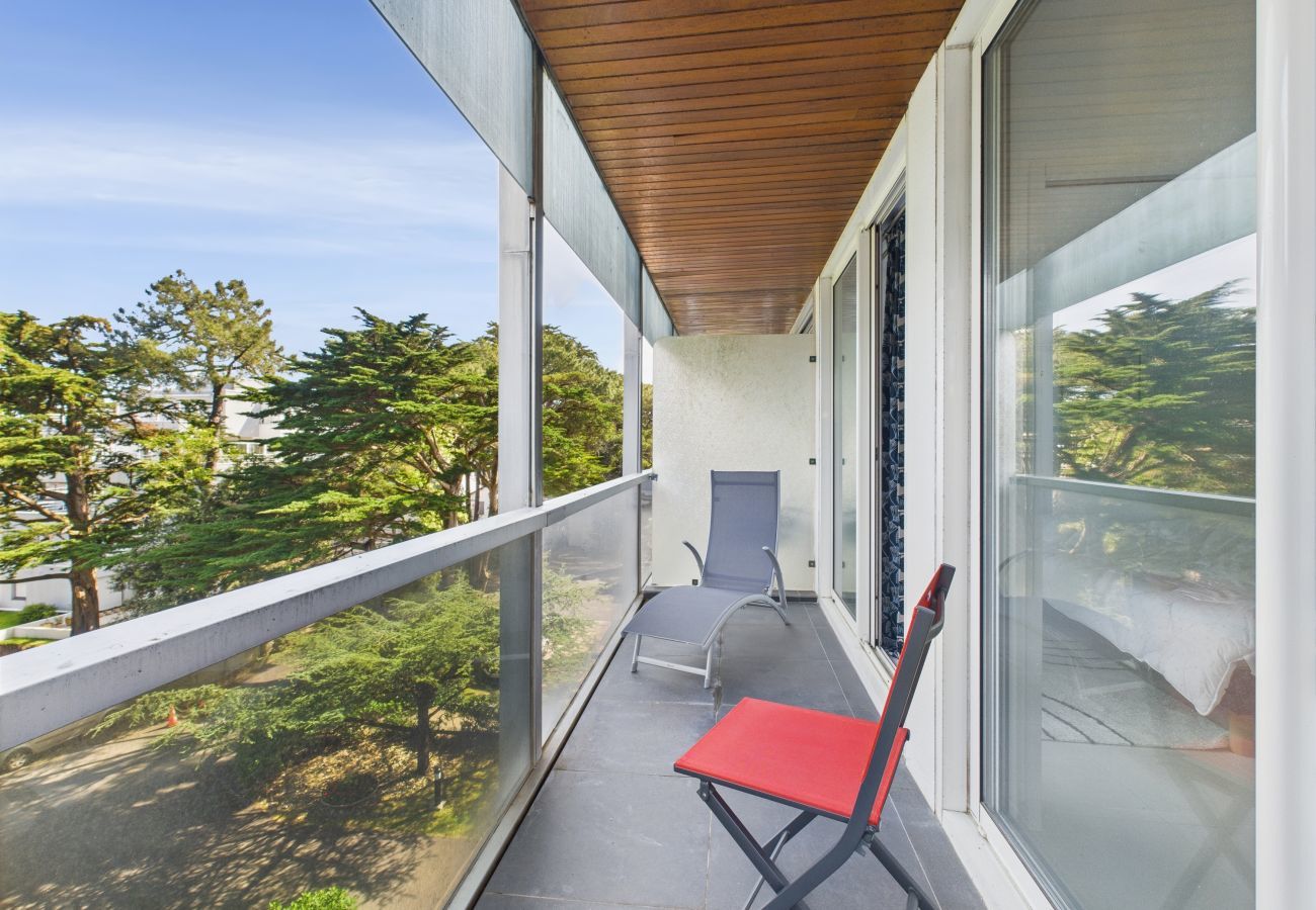 Apartment in La Baule-Escoublac - 350m from the beach, apartment for 2 - balcony