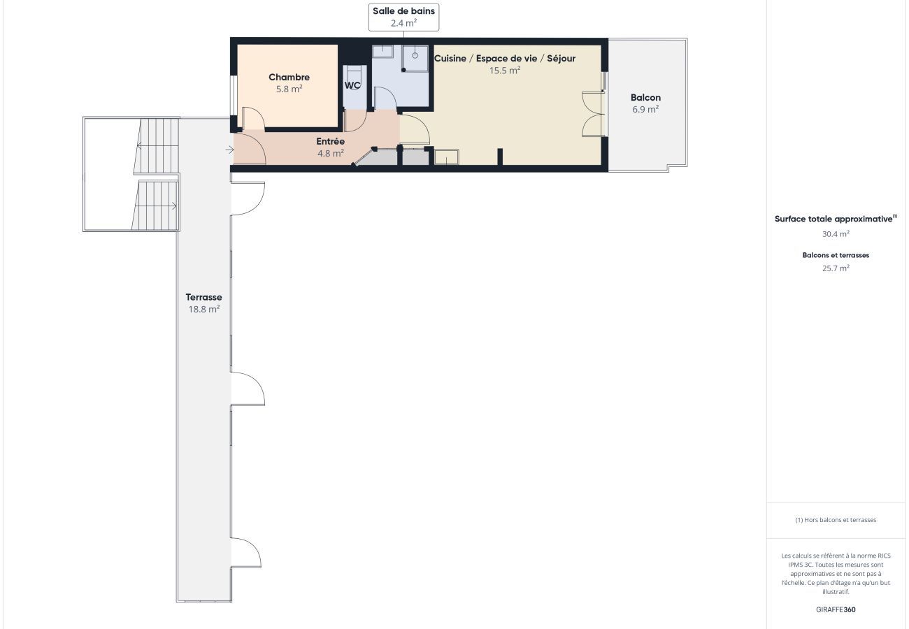 Apartment in Arzon - Harbor View – 400m from Beach – Apart for 2