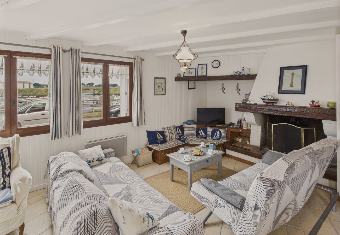 House in Treffiagat - Harbor view – 350m from the beach – house for 6