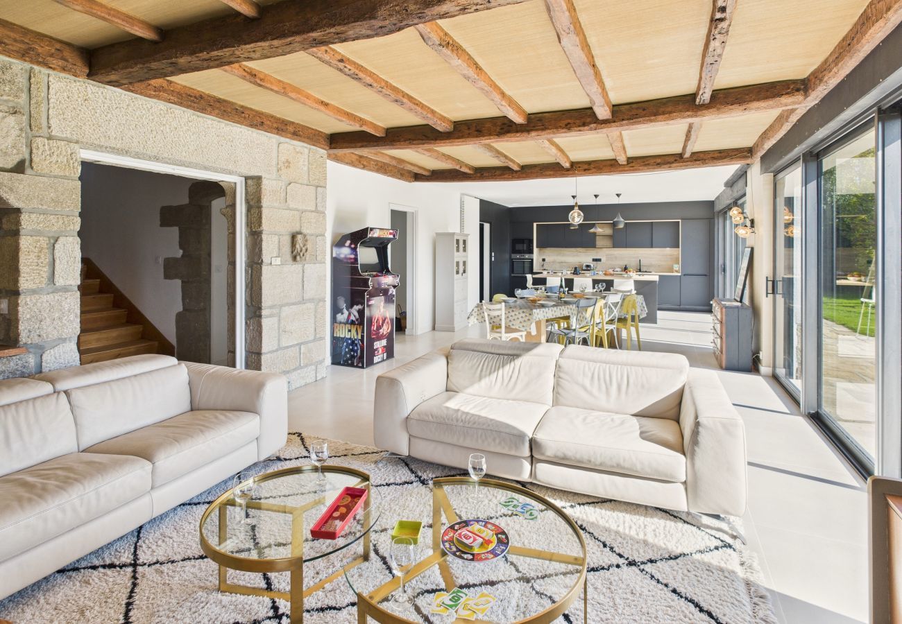 House in Pont-l´Abbé - River View – Spacious House and Garden for 10