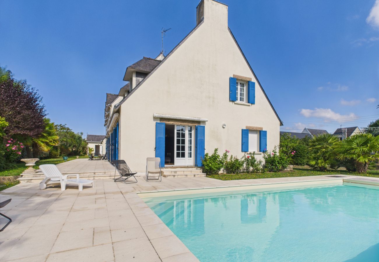 House in Le Pouliguen - 650m from the sea – Large house for 10 with pool