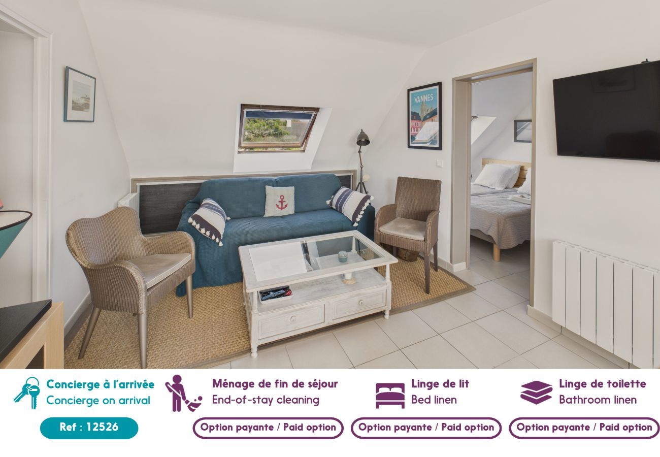 Apartment in Carnac - Sea view - 100m from beach - Apart for 4 