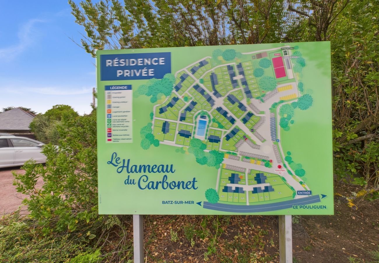 House in Batz-sur-Mer - Sea view house for 2 adults and 2 children