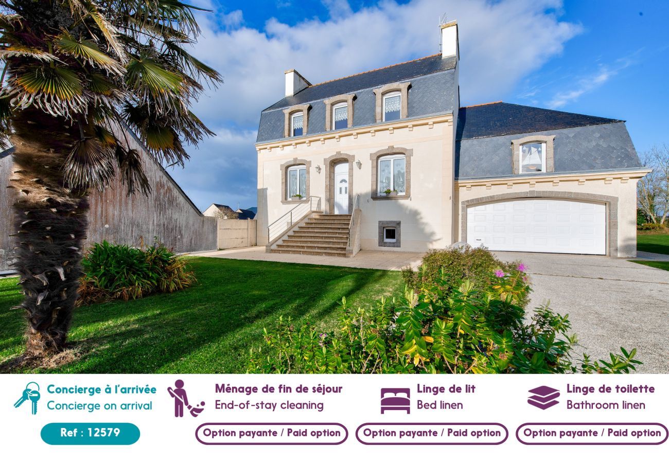 House in Plouguerneau - 800m from the beach – house for 6 with pool table