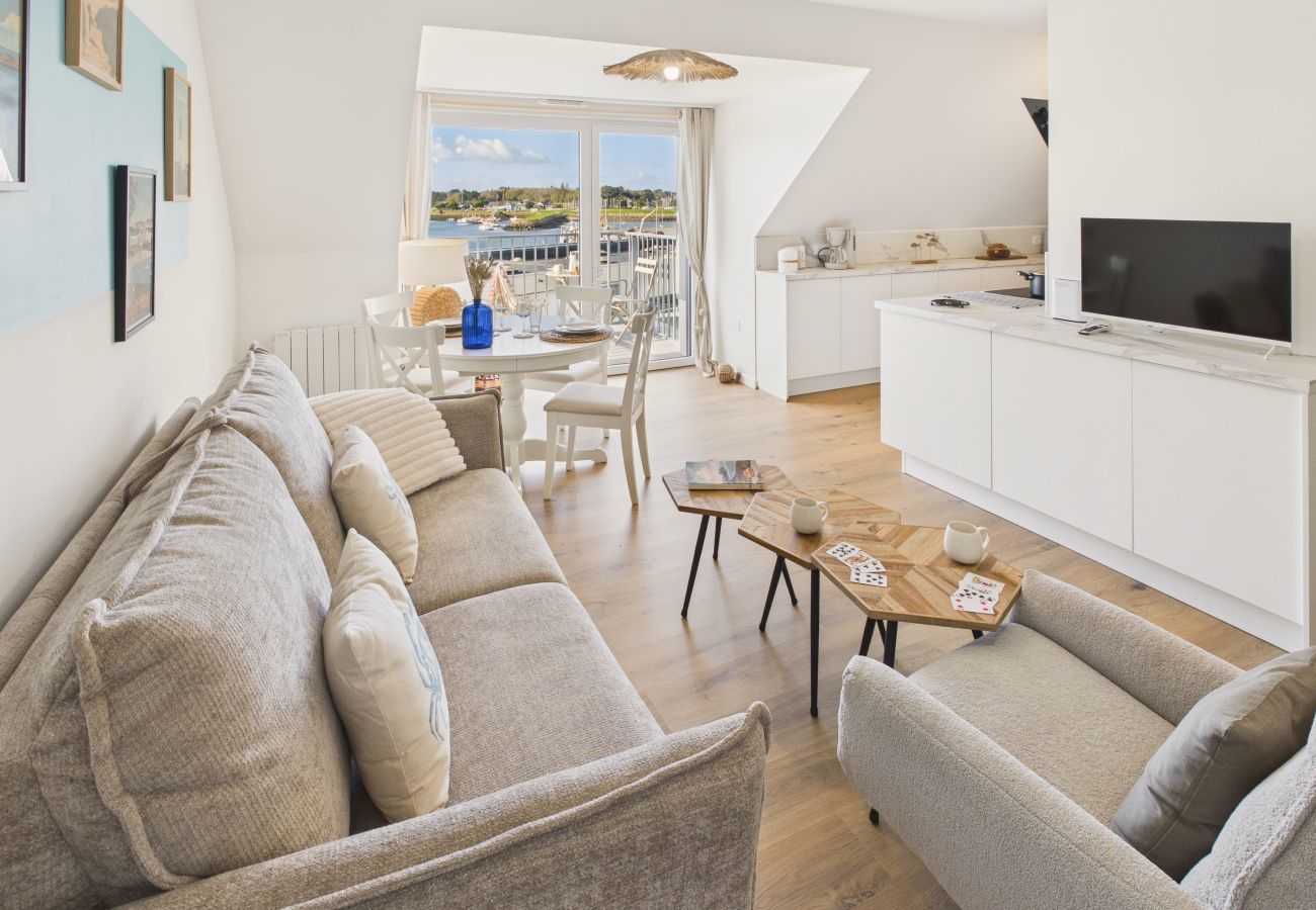 Studio in Loctudy - Brand-new studio for 2 people – harbour view