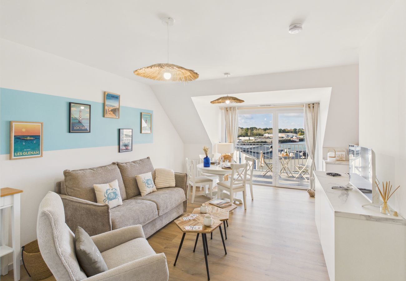 Studio in Loctudy - Brand-new studio for 2 people – harbour view