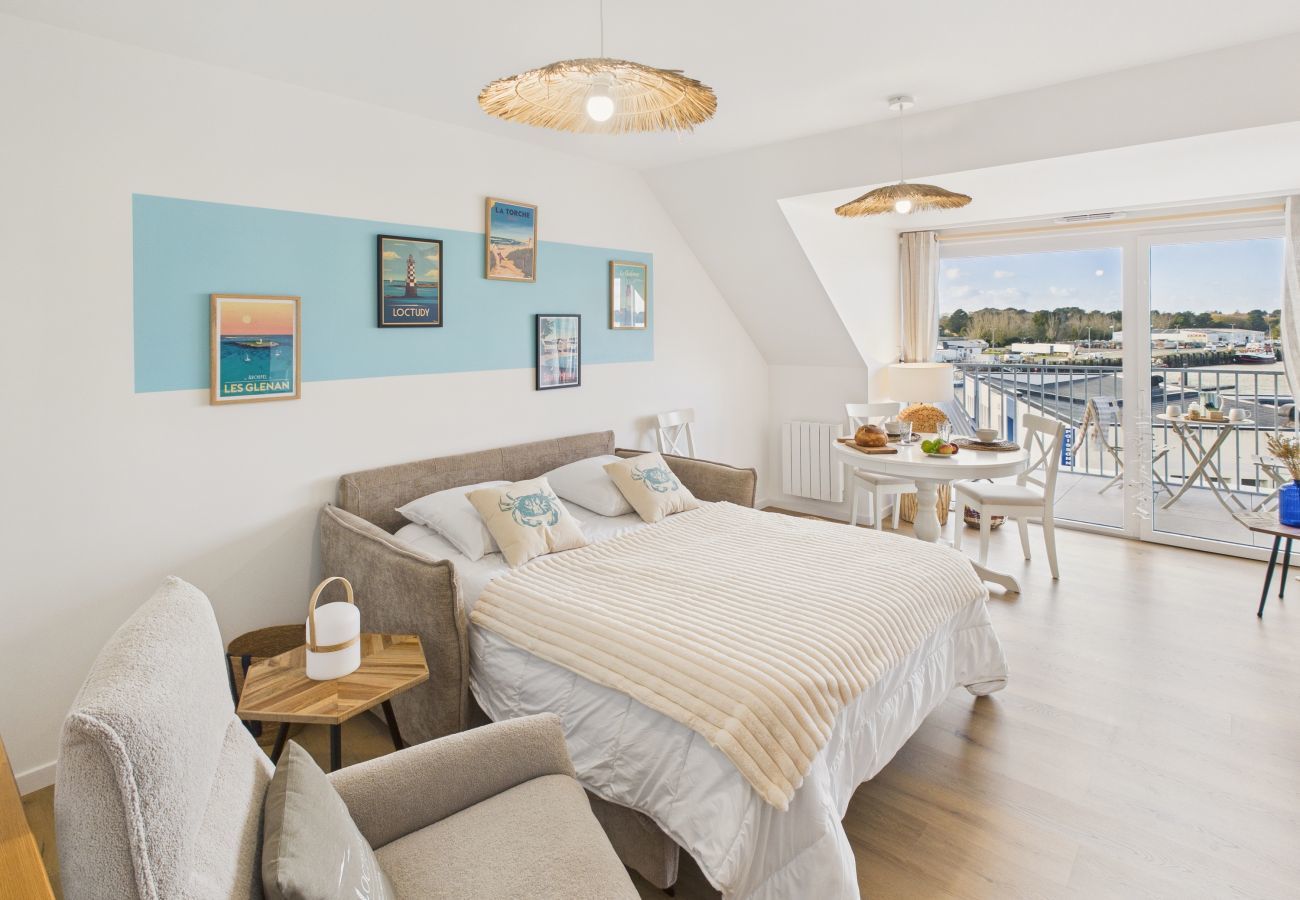Studio in Loctudy - Brand-new studio for 2 people – harbour view