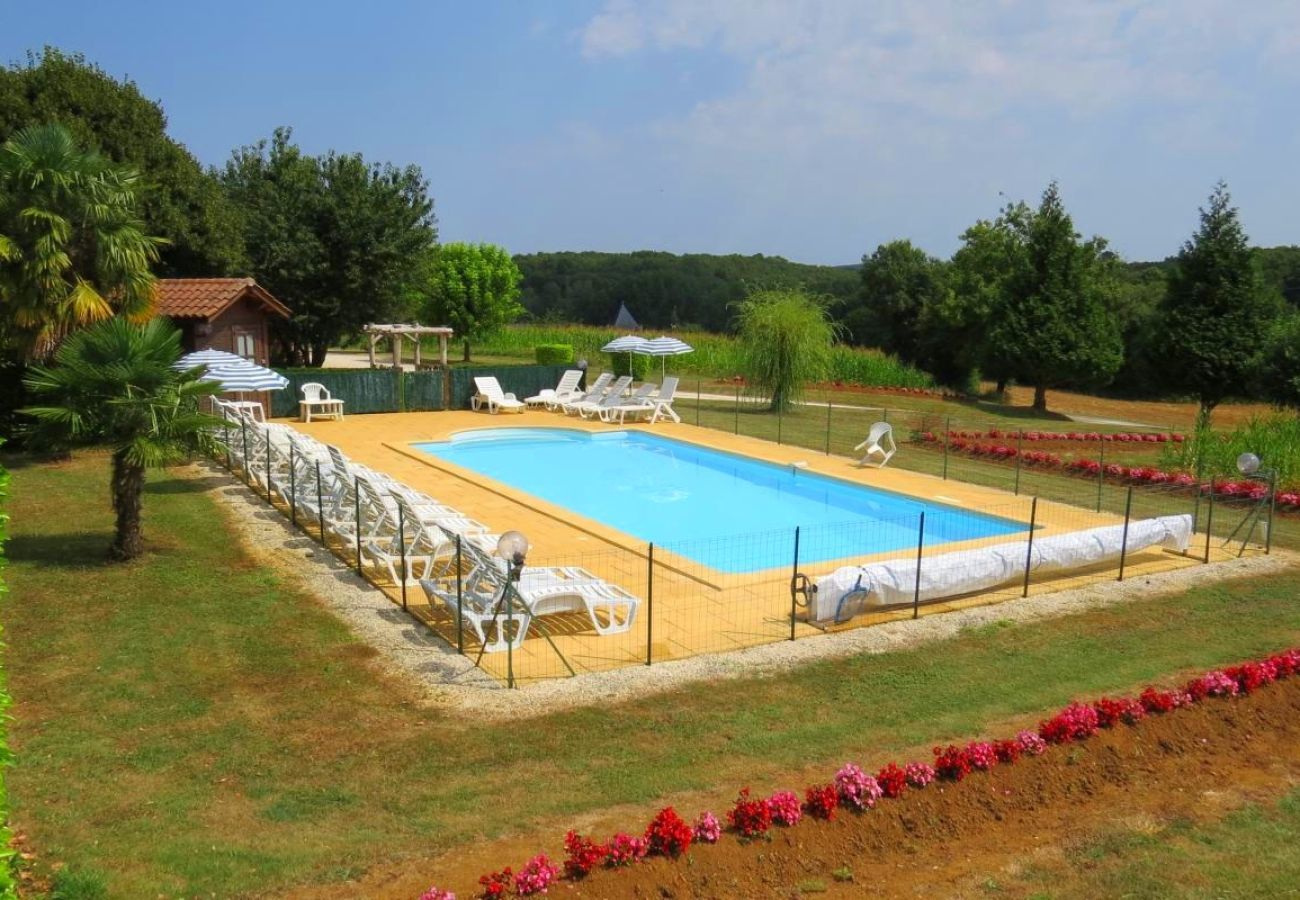 House in Saint-Crépin-et-Carlucet - Cottage for 12 with terrace and shared pool