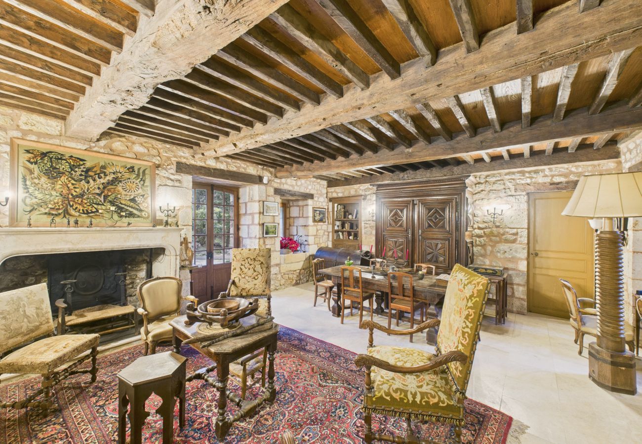 House in Saint-Cyprien - Magnificent 16th manor with private pool for 10 