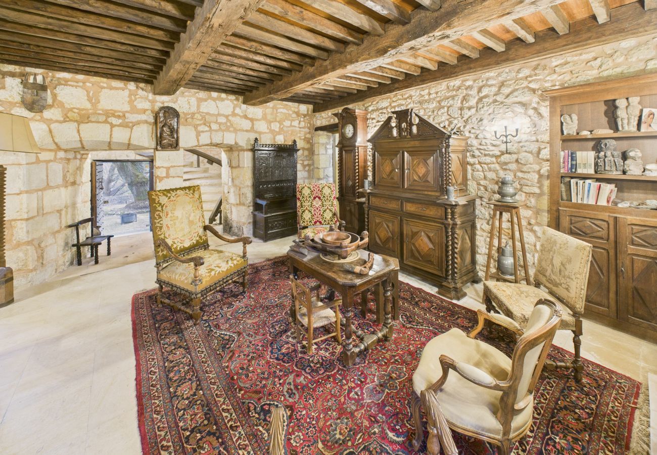 House in Saint-Cyprien - Magnificent 16th manor with private pool for 10 