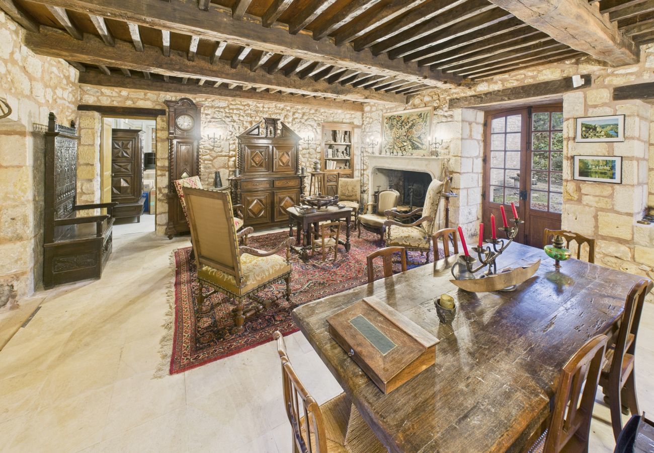 House in Saint-Cyprien - Magnificent 16th manor with private pool for 10 