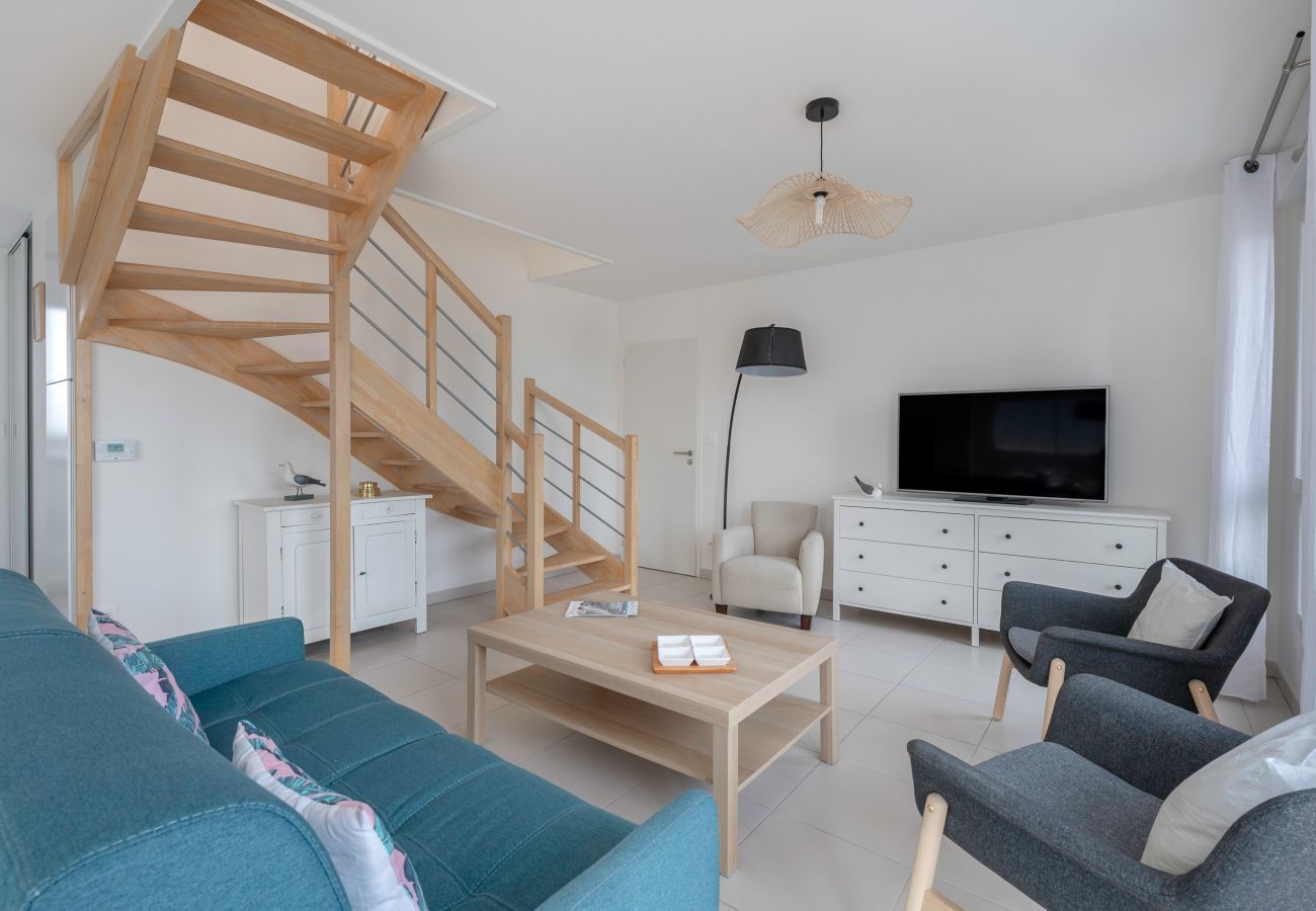 Apartment in Le Pouliguen - 150m from Pouliguen port, flat with terraces