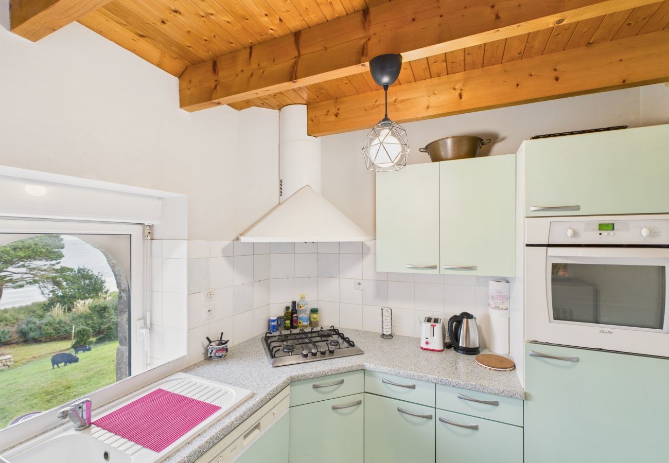 House in Plouguerneau - Ocean View – Charming House for 4 – Garden